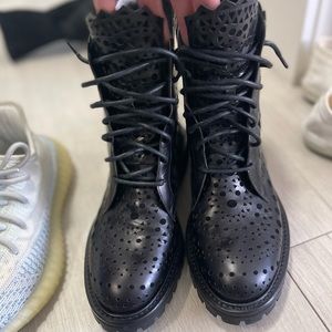 Alaia Combat Boots